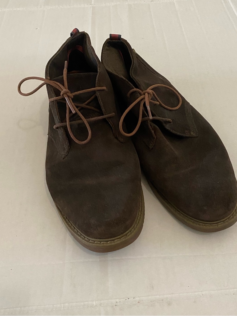 Timberland Men's Brown Suede Lace-Up Chukka Boots Size 8